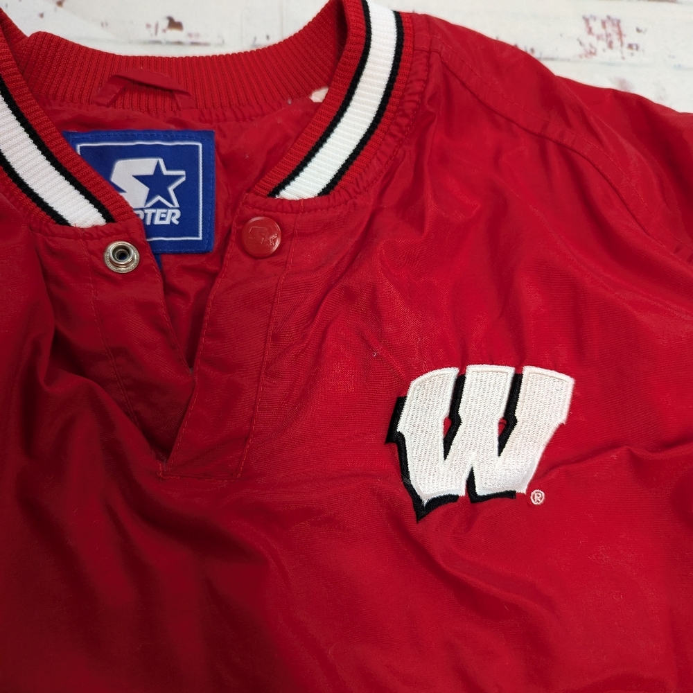 Starter Red Lightweight Pullover Jacket - image 2